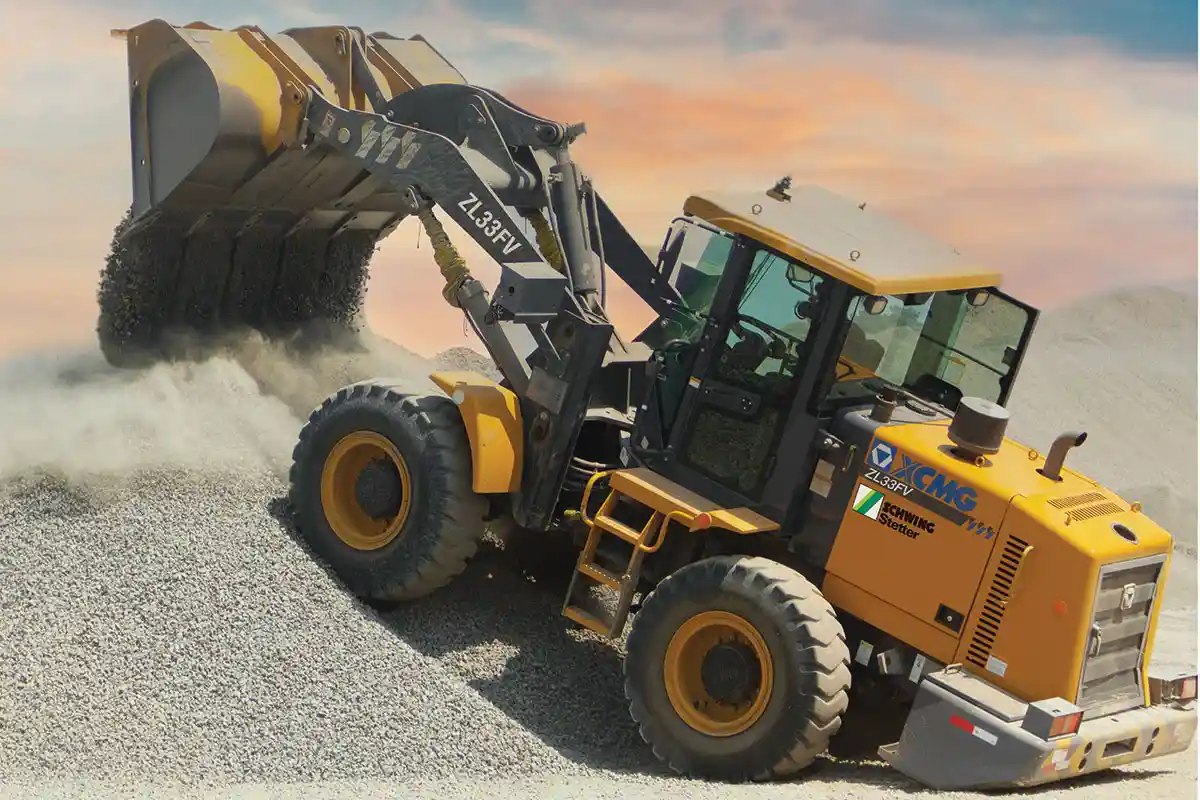 BS4 compliant XCMG wheel loaders ZL33FV and ZL55GV