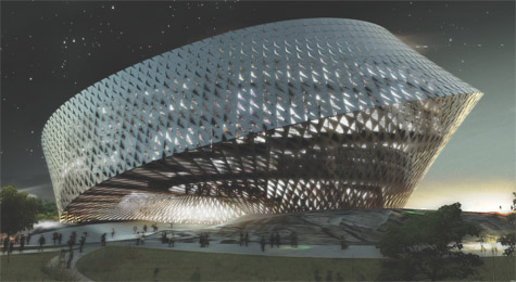 Kazakhstan New National Library in Astana