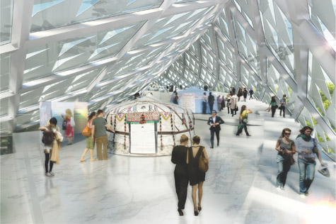 Kazakhstan New National Library in Astana