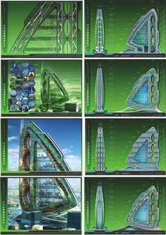 Dragonfly Future Metabolic Farm for Urban Agriculture