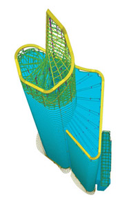 Pinnacle structural design