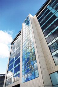 Architecture in England Solar Protection and Glass Design