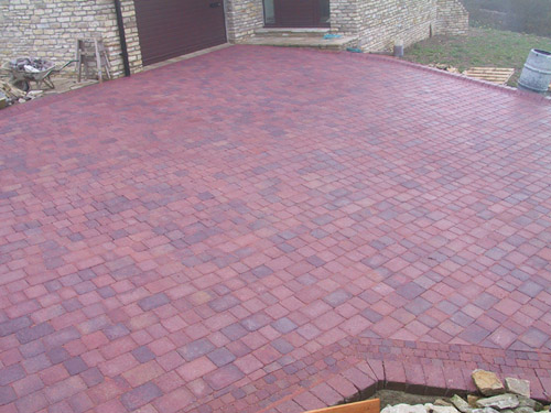 Concrete Block Pavements for Roads