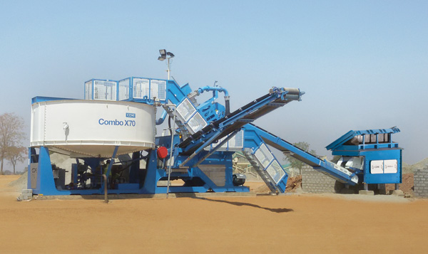 CDE Combo X70 Sand Washing Plant