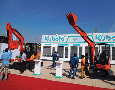 Kubota unveils new 3 and 5-ton excavators