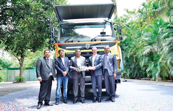 Volvo 10000th Truck in India