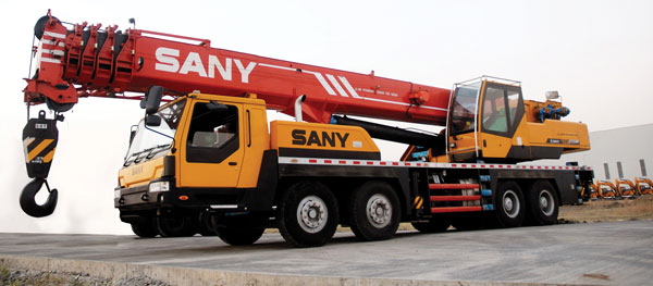 Sany Truck Mounted Telescopic Boom Crane