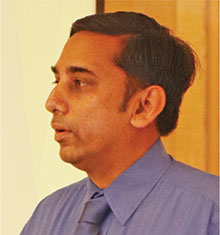 Prashant Srivastava, DGM Customer Support from Liugong India