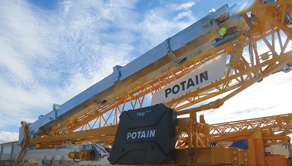 Manitowoc launches pioneering Potain Hup
