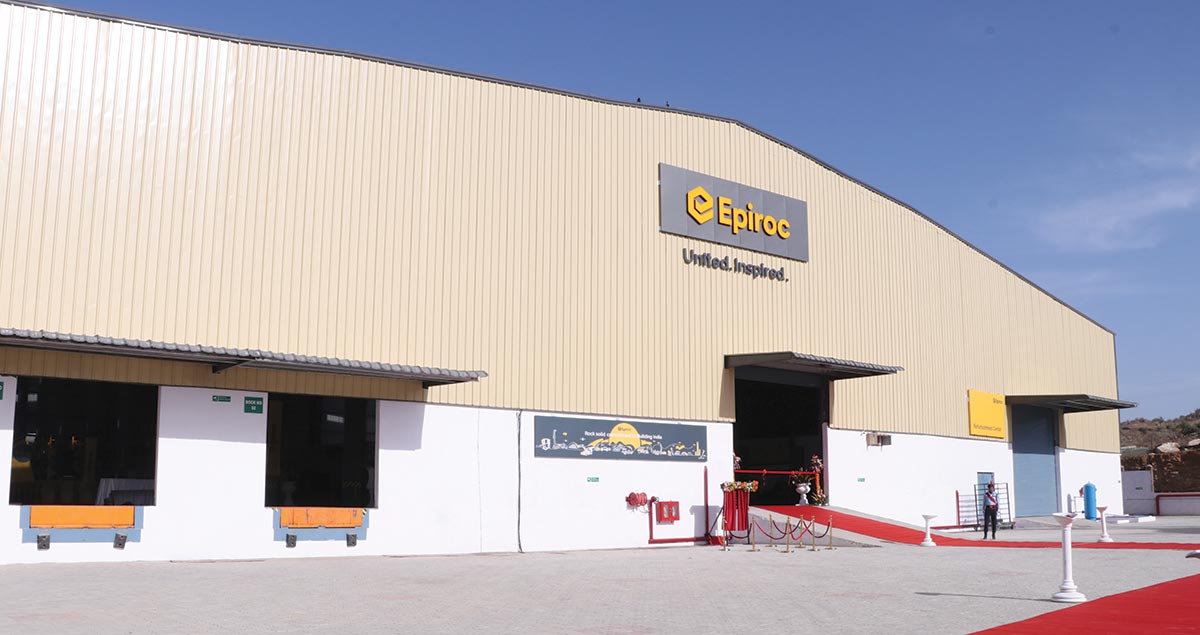 Epiroc opens new Distribution, Refurbishment and Training Center in Udaipur