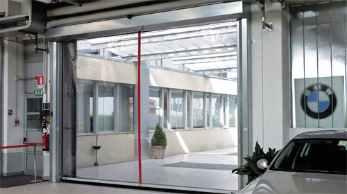 Gandhi Automation Offers Interchangeable Section Rapid Roll-up Doors