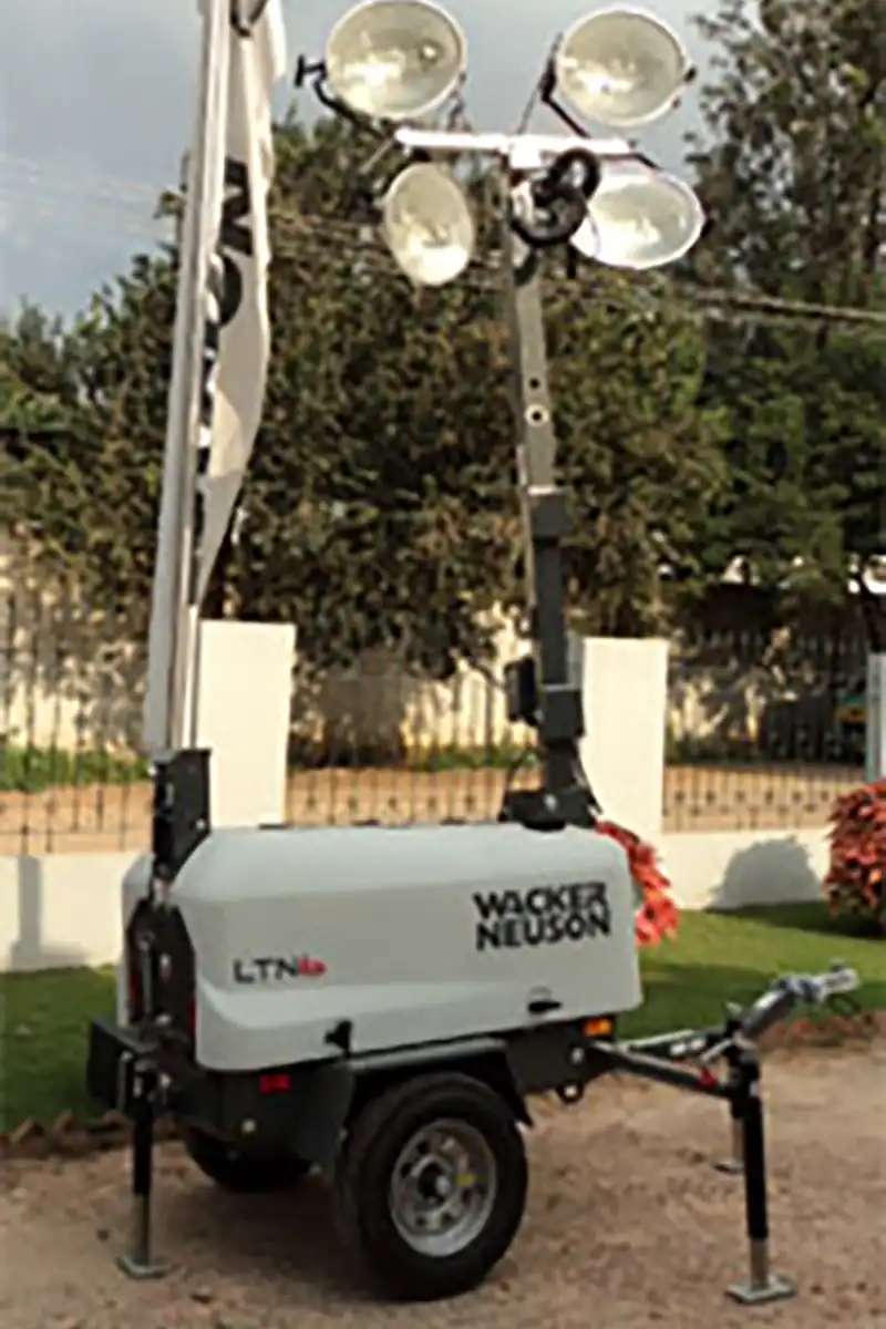 Wacker Neuson offers a heavy-duty light tower