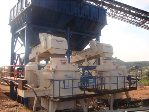 Manufacturing Sand For Concrete With Proman Crushers