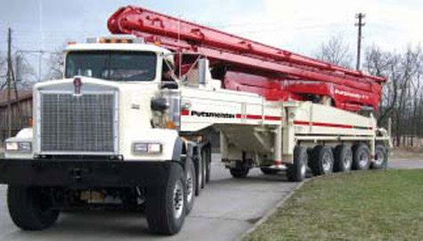 Putzmeister Presents the Largest Truck Mounted Concrete Pump