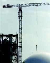 Linden Comansa’s Biggest Crane for a Cement Plant in Latvia