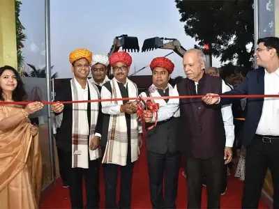 Sany India inaugurates Branch Office of dealer RS Infra Equipments at Gandhidham, Gujarat