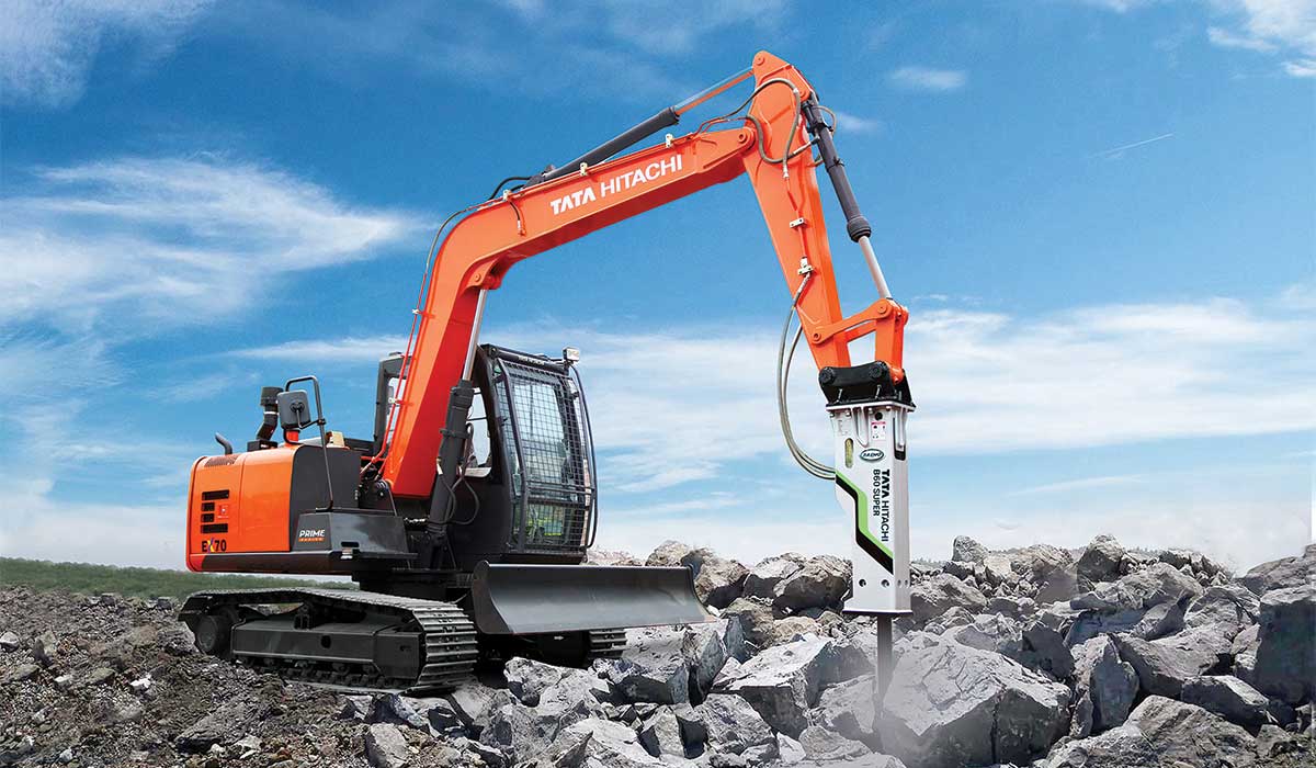 Tata Hitachi Launches EX70 Prime Series Hydraulic Excavators
