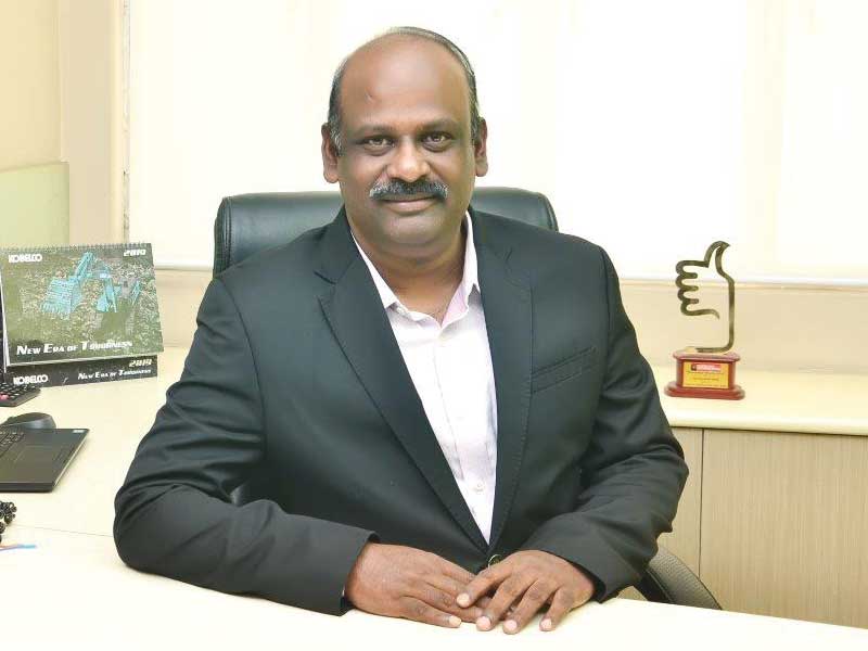 E. Moses, Vice President, Division & National Head, Kobelco Construction Equipment India