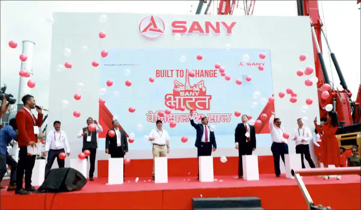 Sany strengthens its technology line with 22 new launches