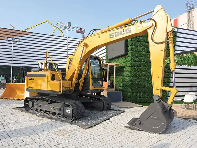 SDLG India showcases E6135Fi Hydraulic Excavator and L933H Wheel Loader