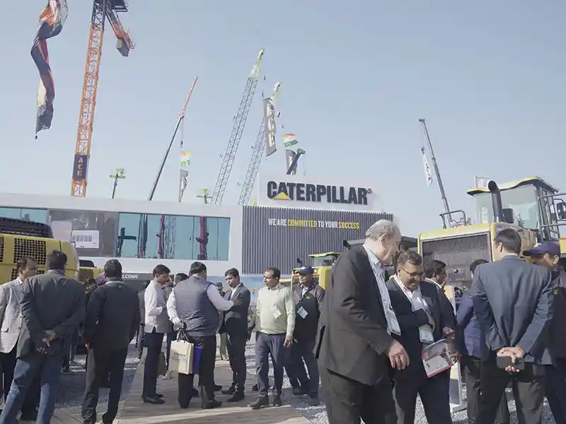 Caterpillar showcases products, technologies, and services to support India’s infrastructure growth