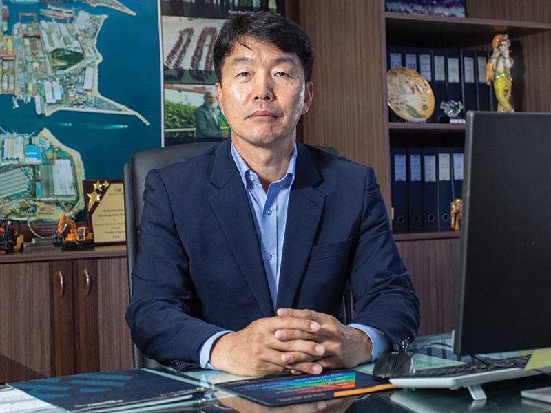 Park Jin Seog, Managing Director, HD Hyundai CE India