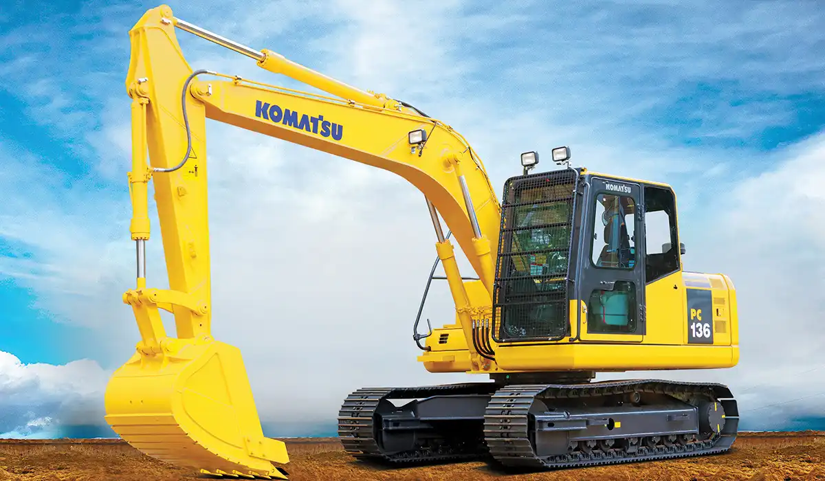 Komatsu PC 136 is a groundbreaking entry in the 13-ton Hydraulic Excavator