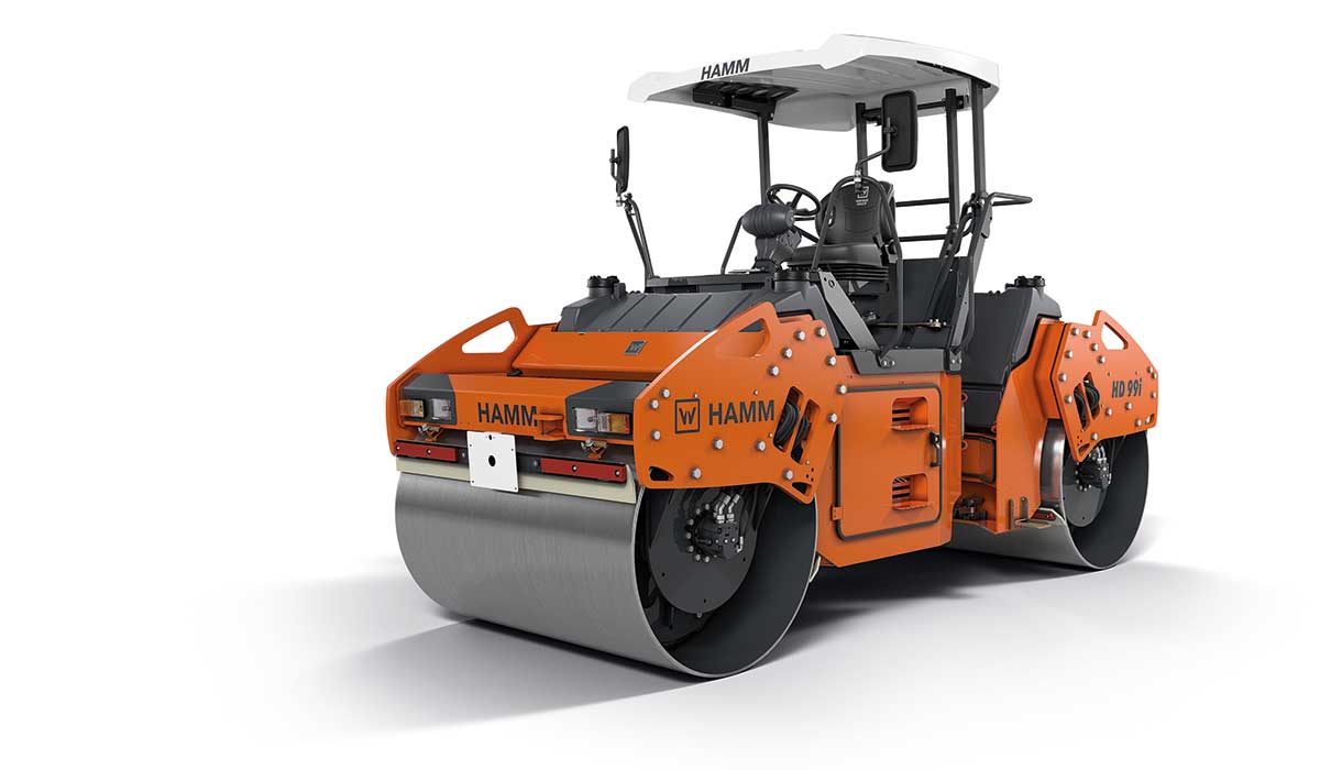 Wirtgen Launches Hamm HD 99i and HD 109i Tandem Rollers