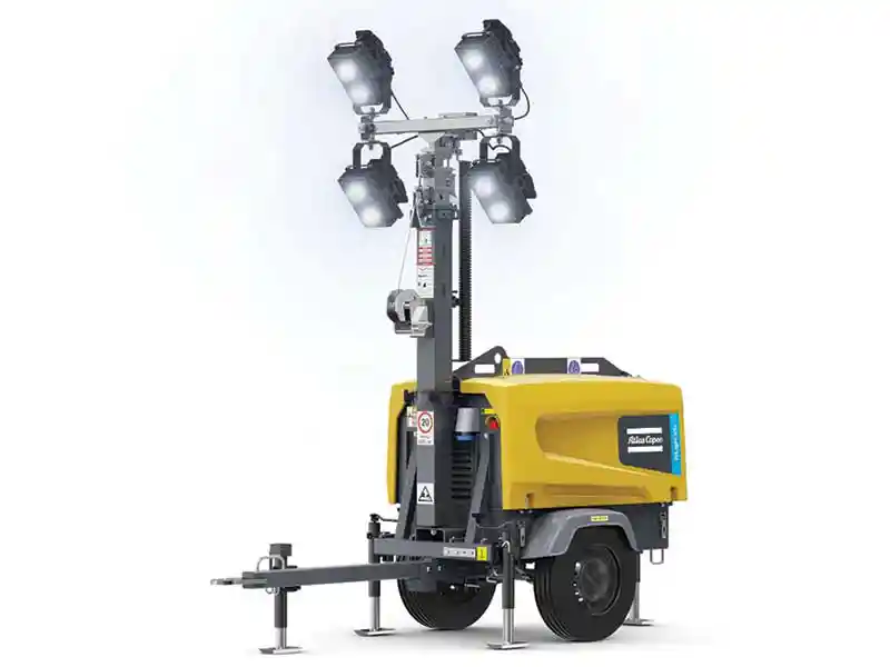 Atlas Copco introduces HiLight V5+ LED Light towers