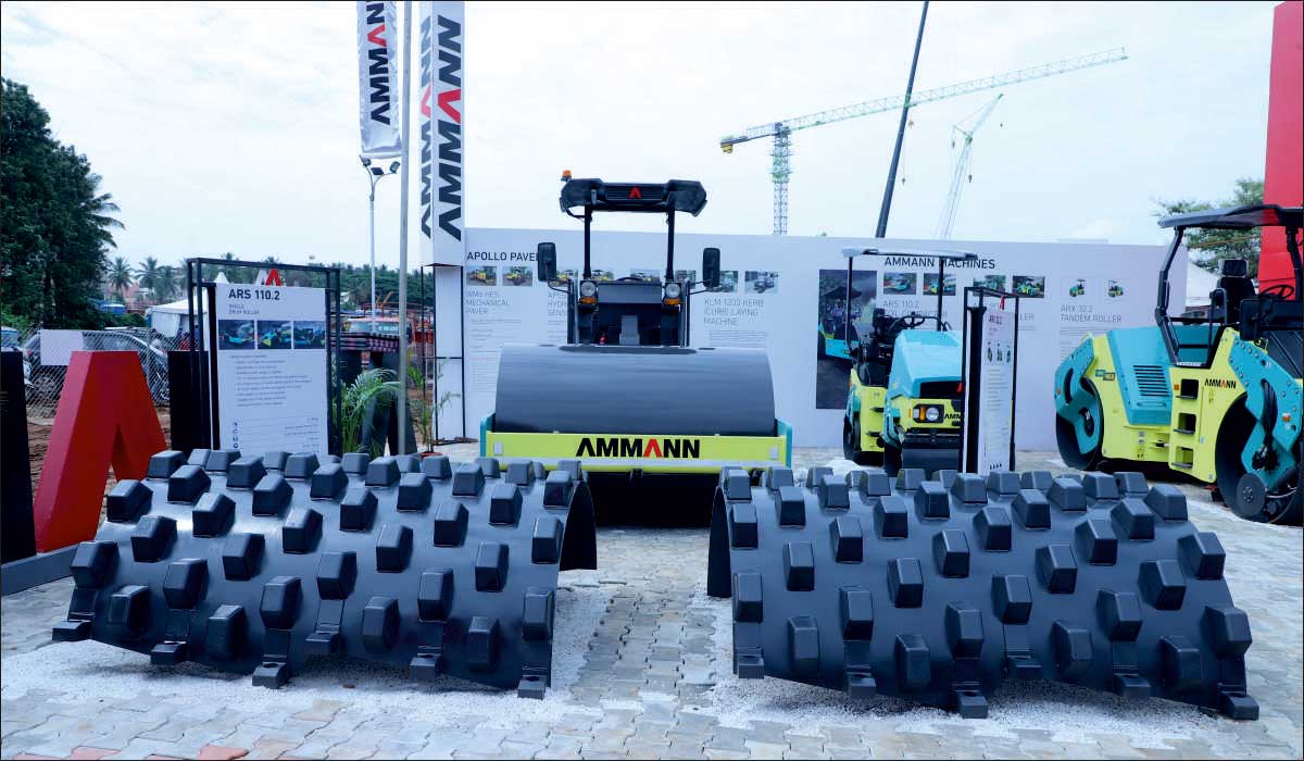 Ammann Exhibits its wide range of equipment & plants