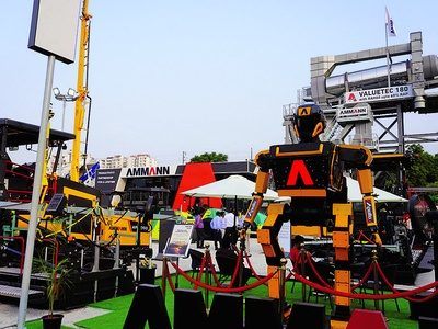 Ammann construction equipment exhibition