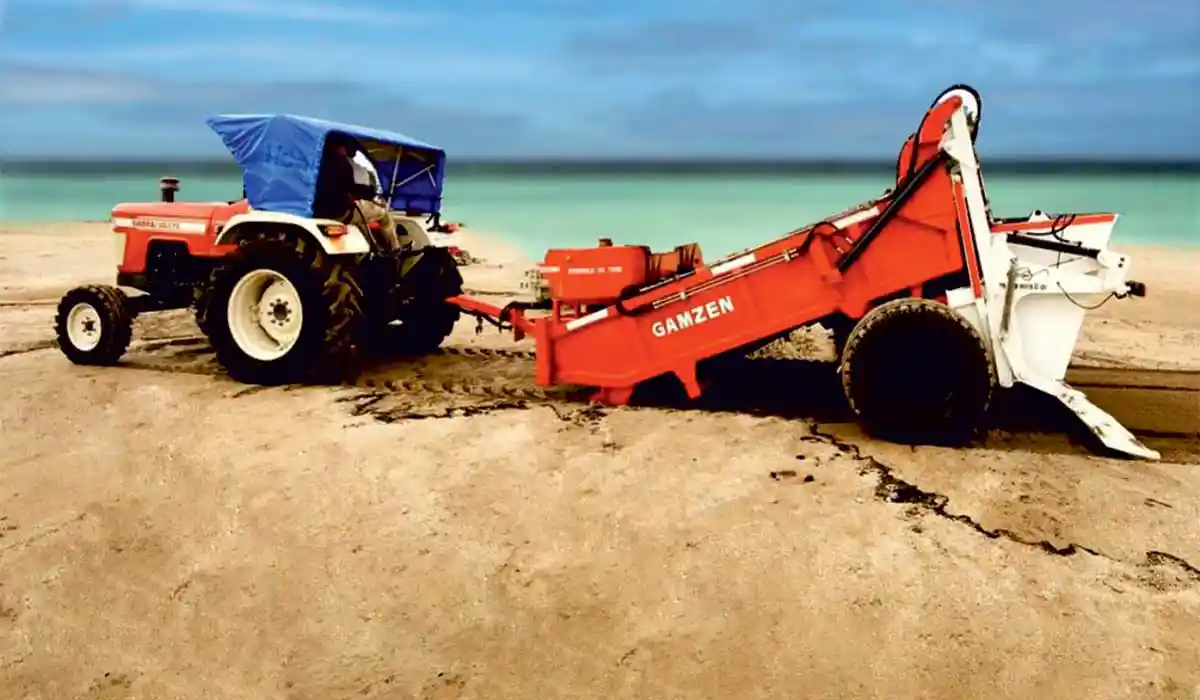 Gamzen Infrastructure offers specialized Beach Cleaning machines and TMMs for a niche market