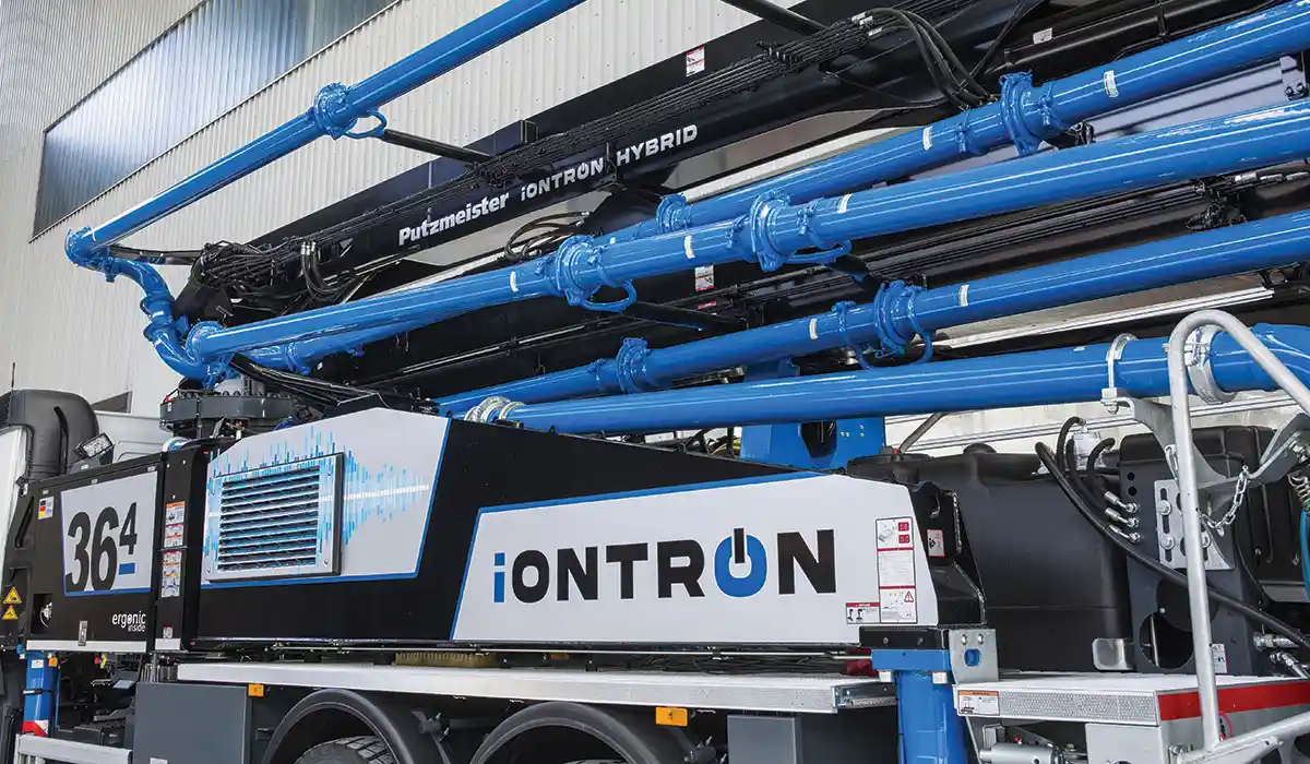 iONTRON Truck Mounted Concrete Pump