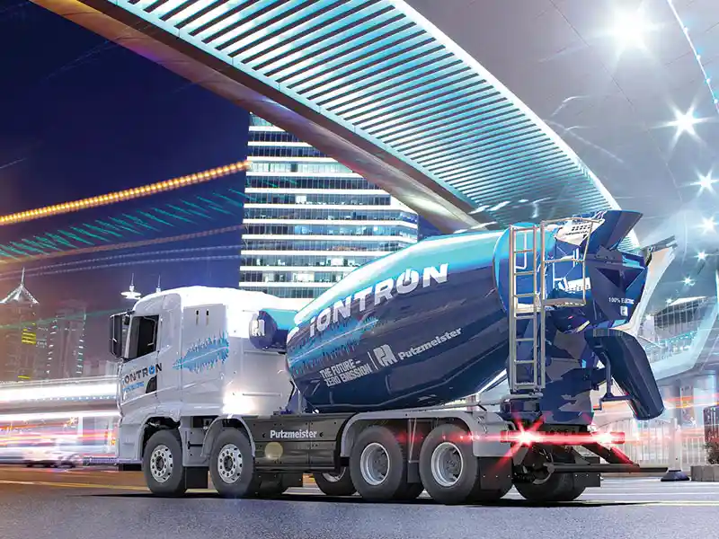 iONTRON Truck Mounted Concrete Pump