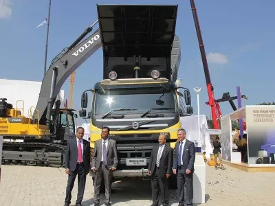 Volvo Multiaxle Dump Trucks
