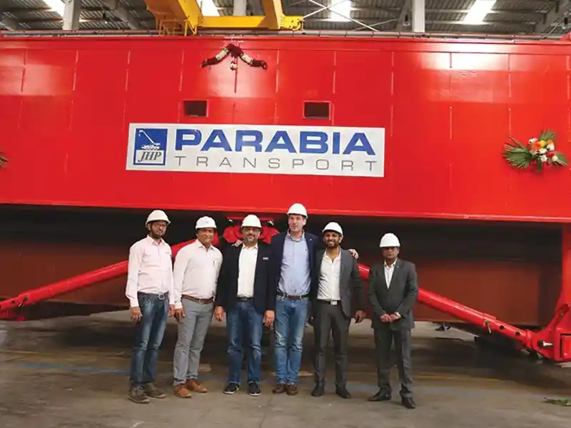 JH Parabia sources TII's made in India high-capacity Hydraulic Girder Bridge