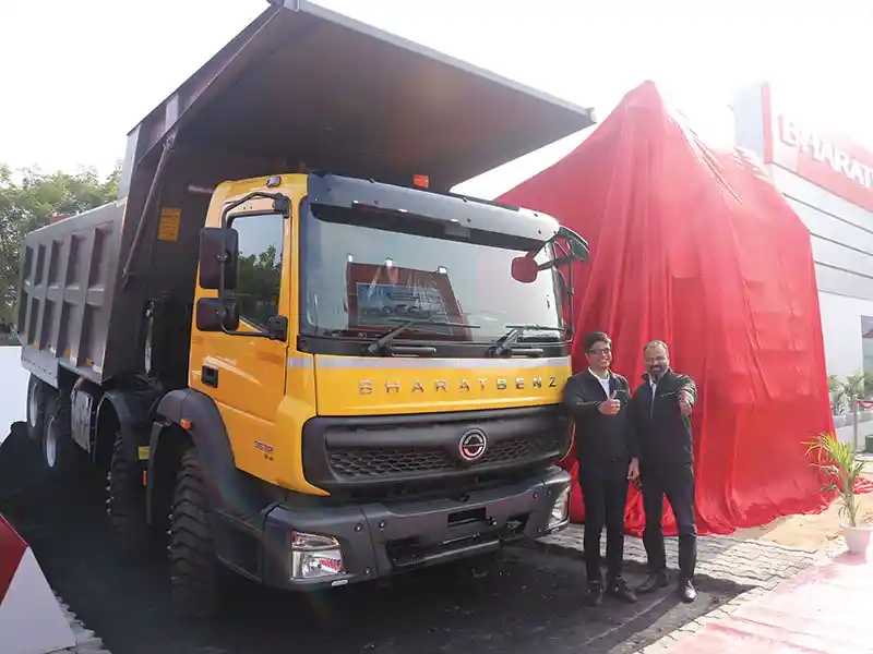 BharatBenz Heavy-Duty Trucks, Mining Tippers And Tip Trailers