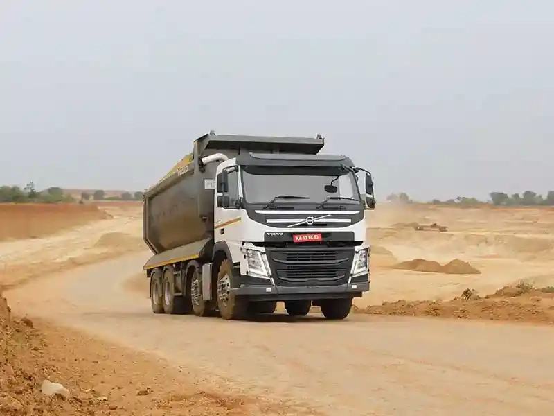 Volvo Tipper Trucks With Advanced Features For Optimal Performance