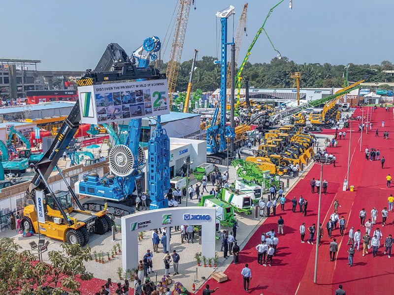 Schwing Stetter- mining, ports, material handling, and road equipment