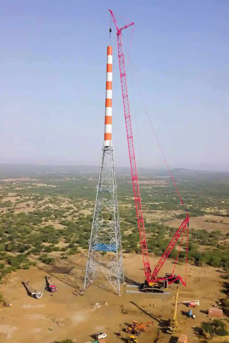 SANY India delivers India’s largest Crawler Crane for Wind Turbine Installation