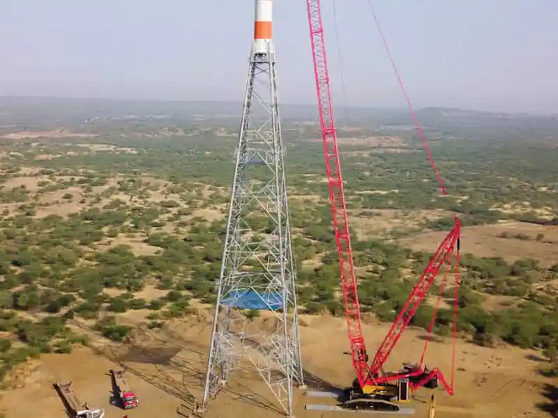 SANY India delivers India’s largest Crawler Crane for Wind Turbine Installation