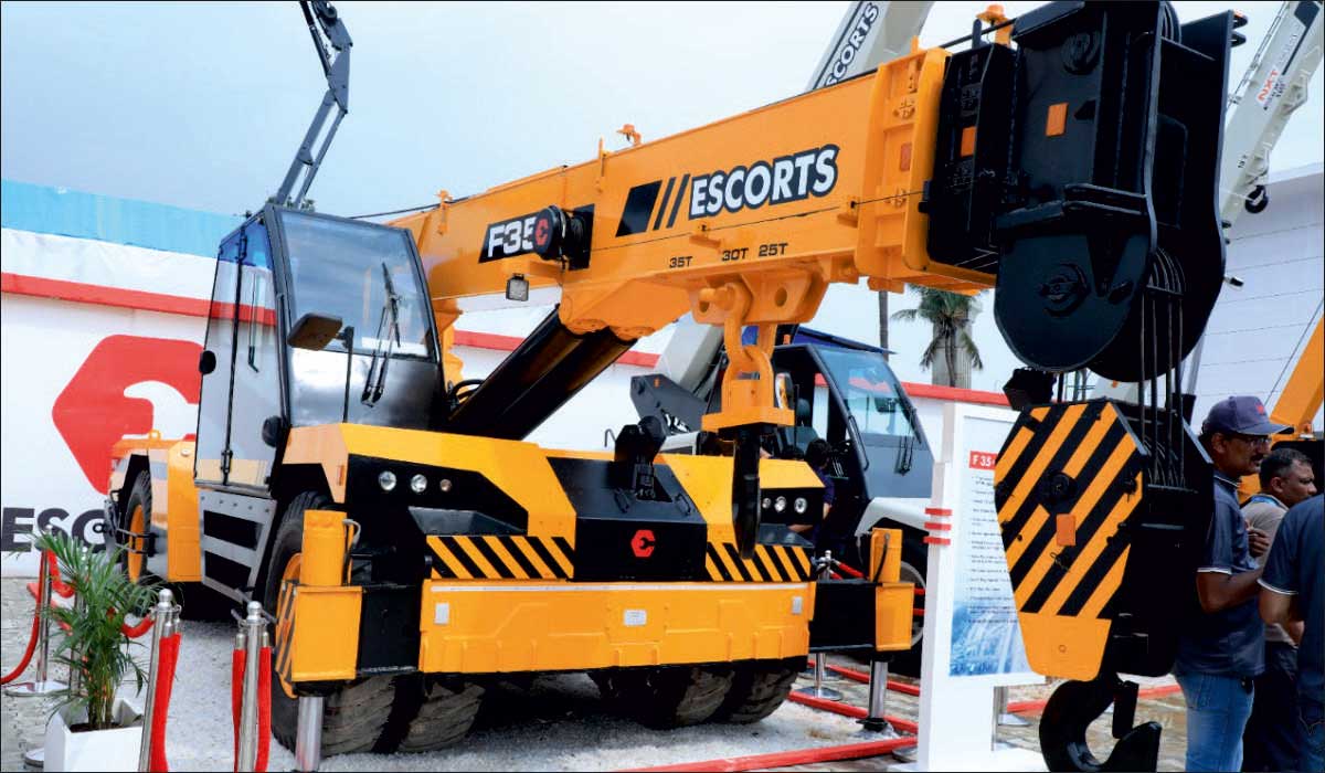 Escorts CE Unveils India’s First Hybrid Pick-n-Carry Crane and Mono Chassis Safe Crane