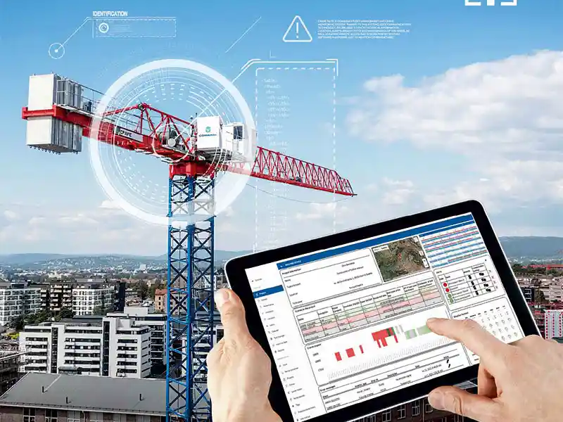Comansa presents New LCH300 hydraulic luffing jib crane and Crane Mates– a novel digital solution for fleet management
