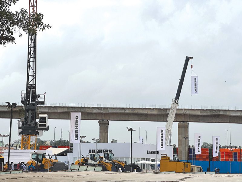 Liebherr: Tower & mobile Cranes, loaders & dozers for Indian market