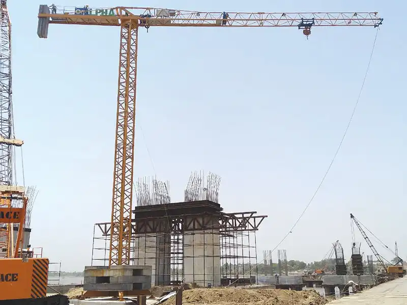 the construction of high-rise buildings and mega infrastructure projects
