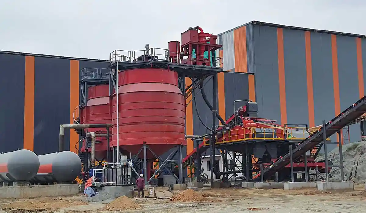 VRG Blue Metals new Sand Washing Plant - TH Company