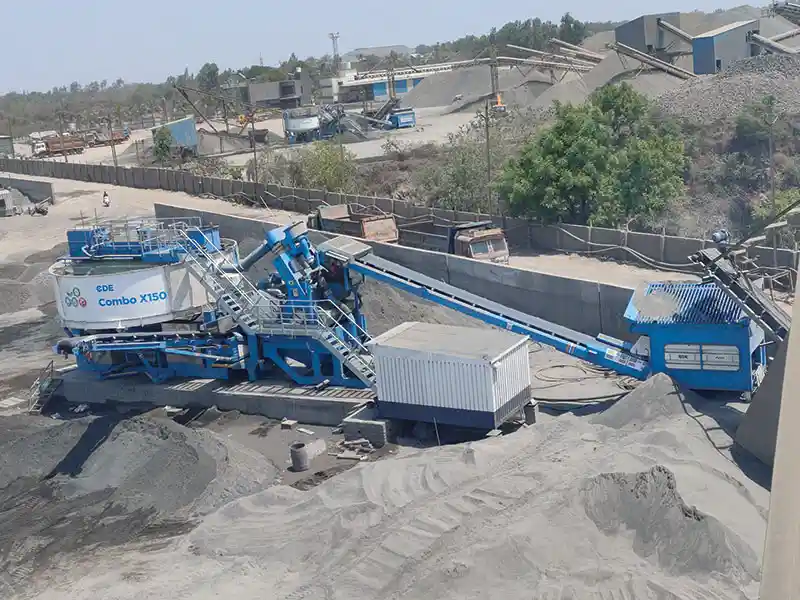 Patel Aggregates LLP commissions CDE Asia’s latest Combo X150 plant at Chikhli for producing quality M-Sand with low carbon emission