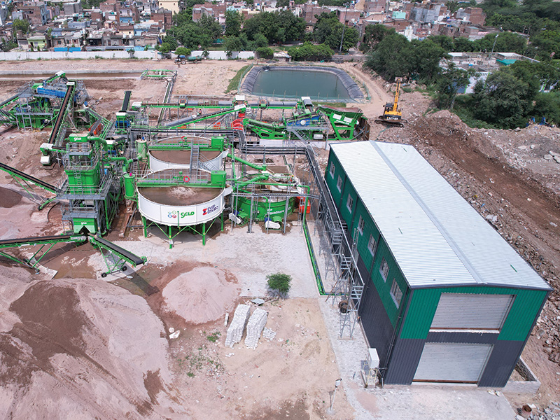 India’s Largest C&D Waste Processing Plant Powered by CFlo Technology
