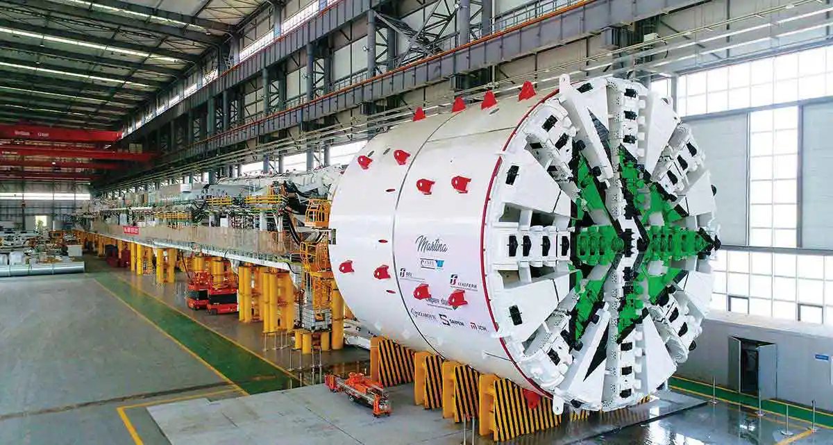 CREG’s EPB TBM Ready to Perform in Italy