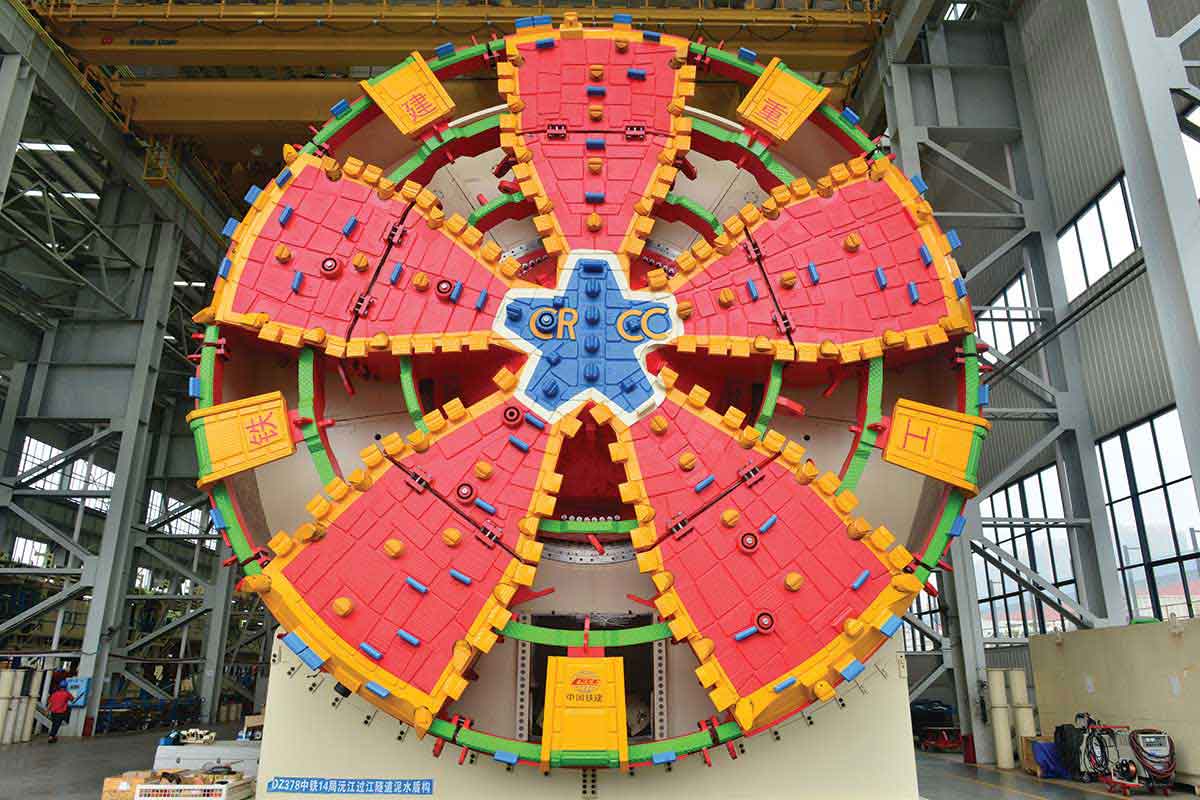 First super large-diameter SPB with cutter replacement under normal pressure in China
